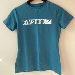 Gymshark Logo Tee Blue Size Small